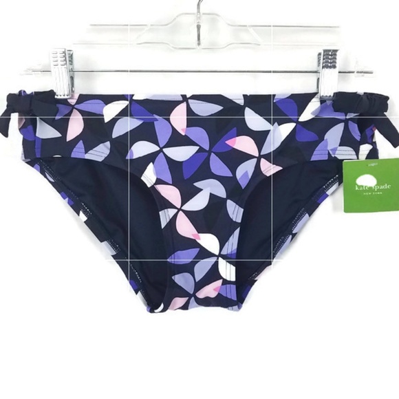 kate spade Other - Kate Spade Bikini Bottom Navy Cruise pattern
